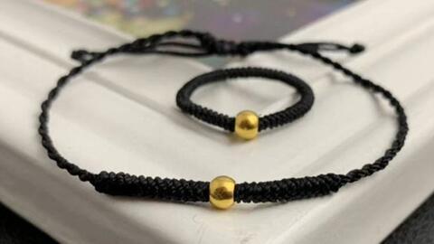 转运珠编戒指视频